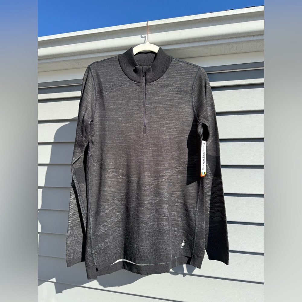 NWT Smartwool Women’s Intraknit Thermal Merino Crew Base Layer Top - Picture 2 of 8